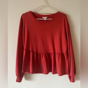 Joe Fresh x Jillian Harris Peplum Top